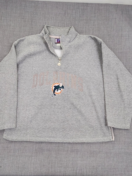 Pro Player Other - Pro Player × Miami Dolphins 1/4 Zip Pullover Sweatshirt. XXL